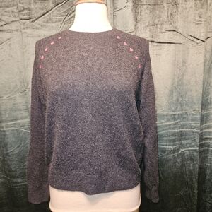 27 Miles Malibu Cashmere Heart Sweater